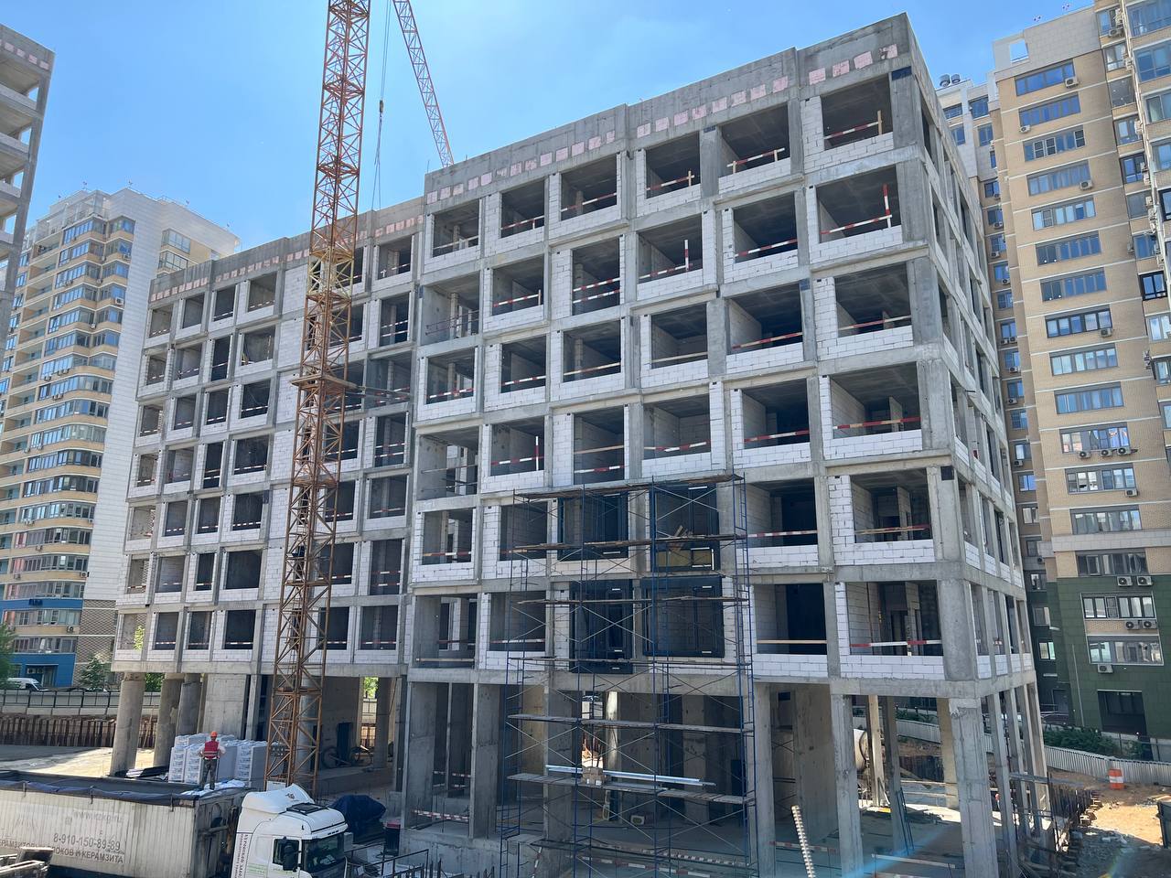 Инновационный центр «Сколково». Обследование монолитных конструкций